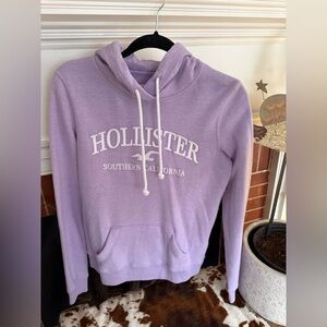 Hollister Light Purple Hoodie